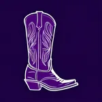 deep purple cowboy boots image